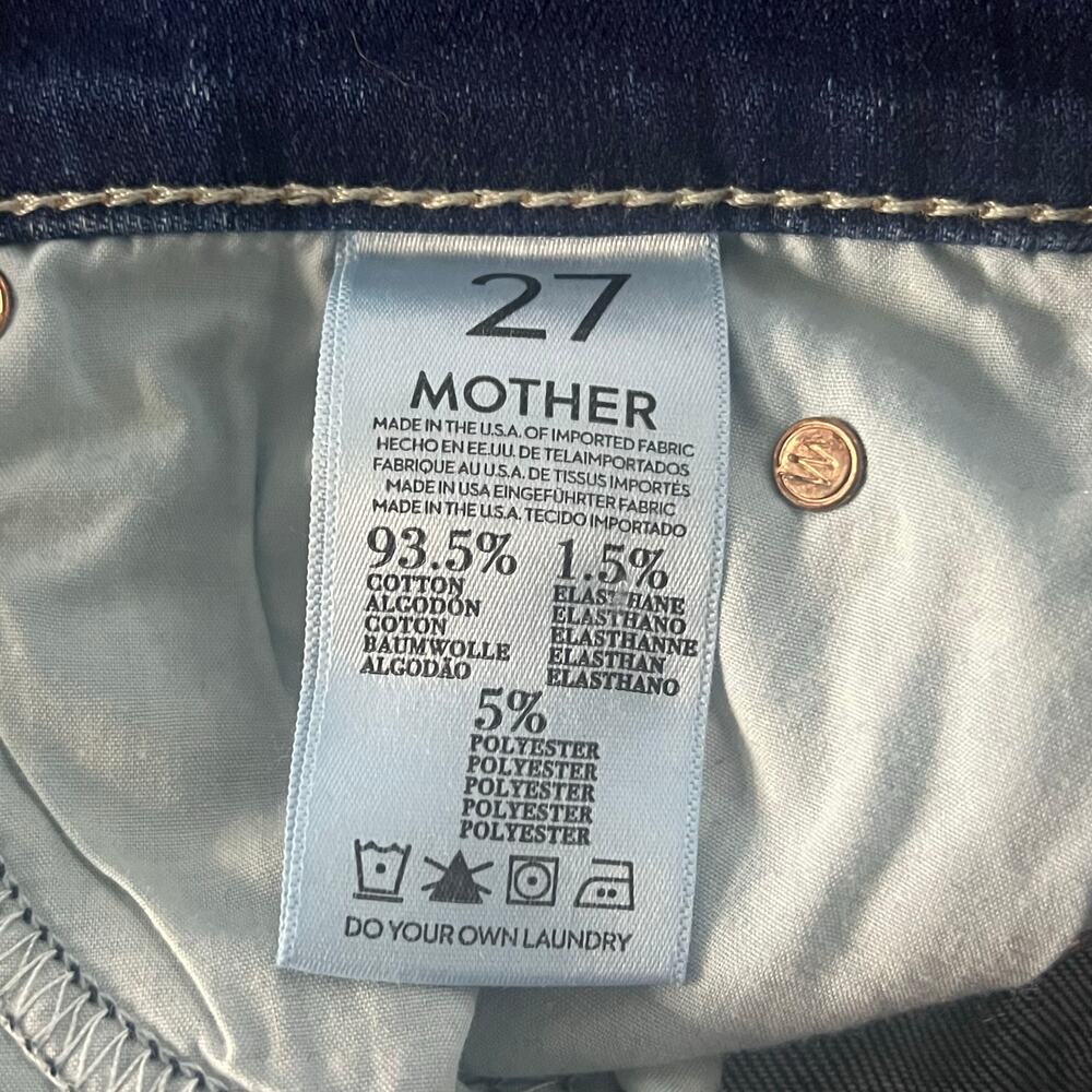 MOTHER Denim | The Charmer Jeans | Dance of the Mockingbirds Wash | Size 27 - Picture 6 of 10